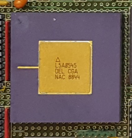Photo of CPU Gate Array